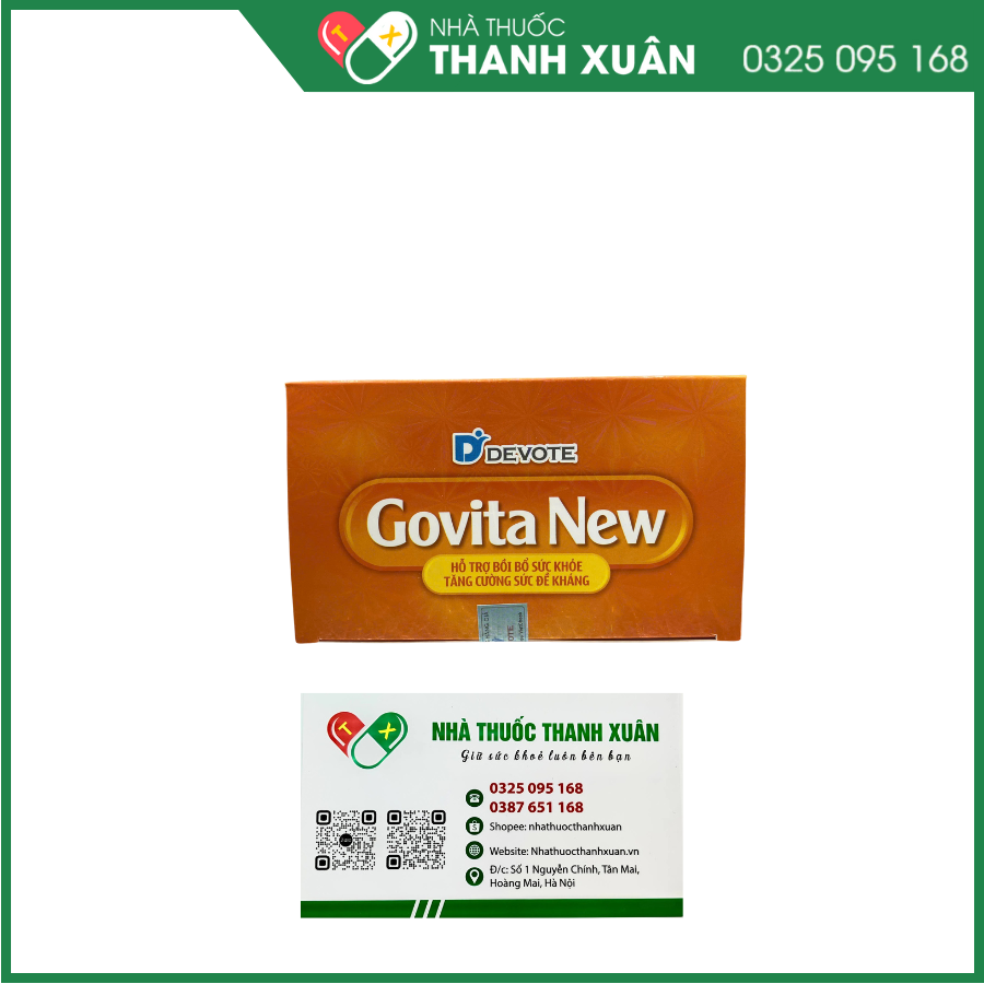 Govita New - Bổ sung vitamin và các khoáng chất cần thiết cho cơ thể